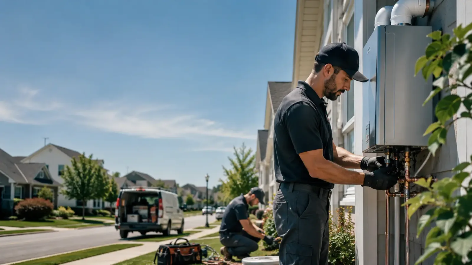 Tankless Water Heater Installation in Winfall, NC